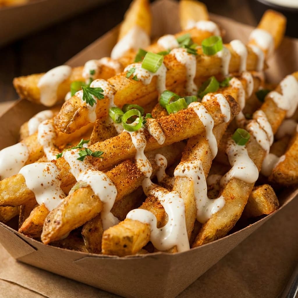 Cajun Ranch Loaded Fries
