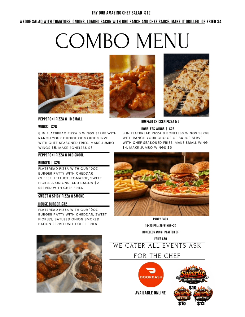 Physical Menu Page 2