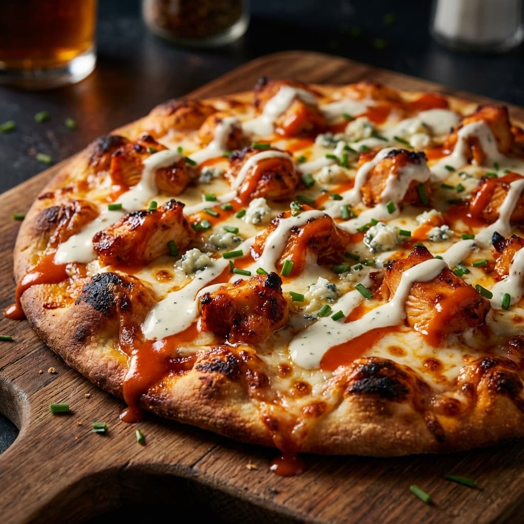 Buffalo Chicken Pizza